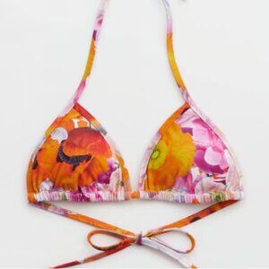 Aerie String Triangle Bikini Top